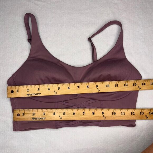 Mauve Victoria's Secret No Wire Long Line Bra - Picture 3 of 4